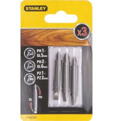 PUNTA ATORN 48MM PH1-PL5,PZ1-PZ2,PH2-PL6 D/FUNC STANLEY 3 PZ