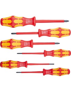 JUEGO DESTORNILLADORES 167I-6 VDE TORX 6 PIEZAS