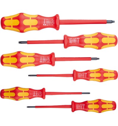 JUEGO DESTORNILLADORES 167I-6 VDE TORX 6 PIEZAS