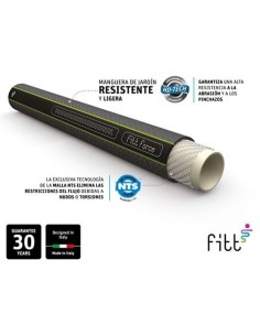 Rollo manguera FITT FORCE NTS con accesorios
