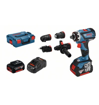 ATORNILLADOR GSR 18V-60FC 5 EN 1 SET 2 BAT 18V 5,0AH + 4 ACCESORIOS
