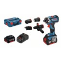 ATORNILLADOR GSR 18V-60FC 5 EN 1 SET 2 BAT 18V 5,0AH + 4 ACCESORIOS