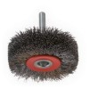CEPILLO CIRCULAR ACERO DE ALAMBRE ONDULADO CON VASTAGO DE 6 MM Y FILAMENTO DE Ø
