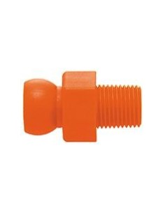 CASQUILLO ROSCADO DE EMPALME 4 PIEZAS PARA TUBO REFRIGERANTE R1/8 PULGADAS