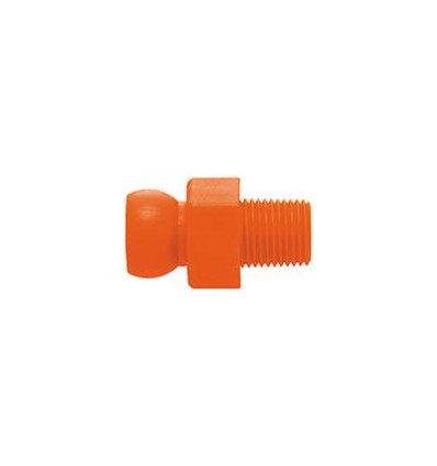 CASQUILLO ROSCADO DE EMPALME 4 PIEZAS PARA TUBO REFRIGERANTE R1/8 PULGADAS