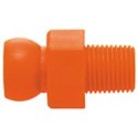CASQUILLO ROSCADO DE EMPALME 4 PIEZAS PARA TUBO REFRIGERANTE R1/8 PULGADAS