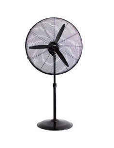 VENTILADOR CLIMATIZACION PIE INDUSTRIAL 200W 75CM NEGRO