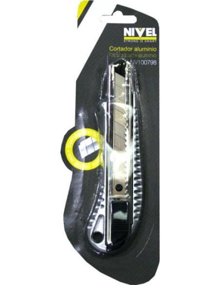 CUTTER PROF 18MM ALU NIVEL