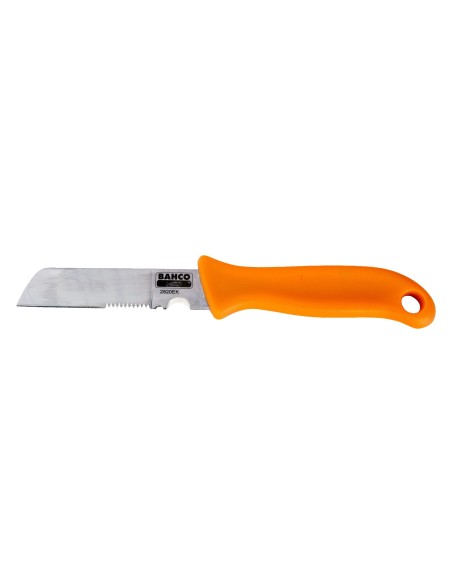 CUCHILLO ELECTRICISTA MANGO PLASTICO 200