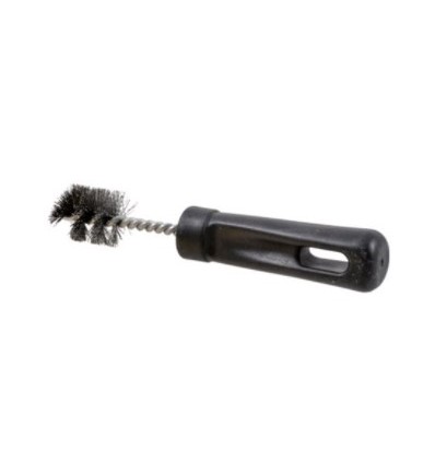 CEPILLO LIMPIATUBOS DE ACERO CON MANGO DE PLASTICO Y DIAMETRO Ø 19 MM