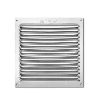 REJILLA ADH. ALUMINIO 170X170 1271-1G