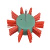 CEPILLO CIRCULAR SEGMENTADO CON VASTAGO DE 6 MM Y FILAMENTO DE Ø 0.30 MM (100X23