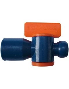 LLAVE CIERRE 2 PIEZAS PARA TUBO REFRIGERANTE 1/4 PULGADAS ROSCA HEMBRA NPT