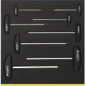 JUEGO DE DESTORNILLADORES CON MANGO T 1C TCS 10768/8