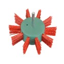 CEPILLO CIRCULAR SEGMENTADO CON VASTAGO DE 6 MM Y FILAMENTO DE Ø 1.10 MM (100X23
