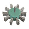 CEPILLO CIRCULAR SEGMENTADO CON VASTAGO DE 6 MM Y FILAMENTO DE Ø 0.90 MM (100X23