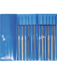 JUEGO LIMAS DE AGUJA 160MM PICADO 2 12 PIEZAS