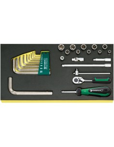 BANDEJA TCS C/ JUEGO HERRAMIENTAS DE ACCIONAMIENTO TCS 1/4"+10760CV