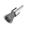 CEPILLO PINCEL INOX DE ALAMBRE ONDULADO CON VASTAGO DE 6 MM Y FILAMENTO DE Ø 0.3