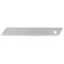 PACK DE 10 CUCHILLAS TROCEABLES 12,5 MM PLATEADAS