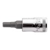 Llave de vaso cuadradillo 1/4" punta hexagonal Allen mod 6709M