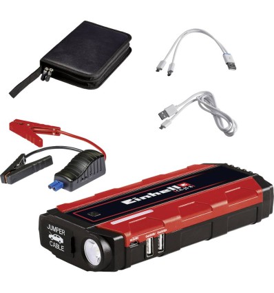 ARRANCADOR FUENTE DE ENERGIA 12V 8000MLA CE-JS 8 CON LINTERNA