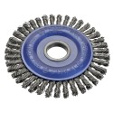CEPILLO CIRCULAR ACERO DE ALAMBRE TRENZADO ESPECIAL SOLDADURA CON AGUJERO 22,2 M