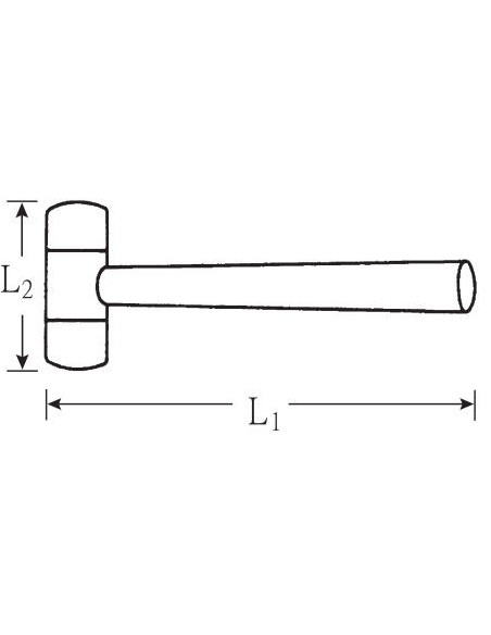 MARTILLO DE ALUMINIO 10958