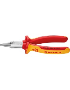 ALICATE DE BOCA REDONDA VDE CON MANGO VARIOS COMPONENTES 160MM