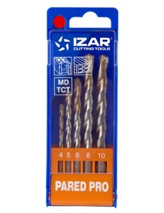 JUEGO BROCAS PARED PROFESIONAL 5-UDS. 4-10 1486