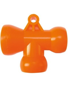 DISTRIBUIDOR EN T 2 PIEZAS PARA TUBO REFRIGERANTE 1/2 PULGADAS