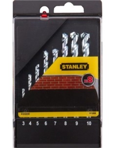 BROCA PIEDRA 03-10MM STANLEY 8 PZ