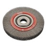 CEPILLO CIRCULAR ALAMBRE ONDULADO DE INOX Y AGUJERO MULTIEJE (250X38X47X0,3 MM)
