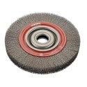 CEPILLO CIRCULAR ALAMBRE ONDULADO DE LATON Y AGUJERO MULTIEJE (300X32X70X0,2 MM)