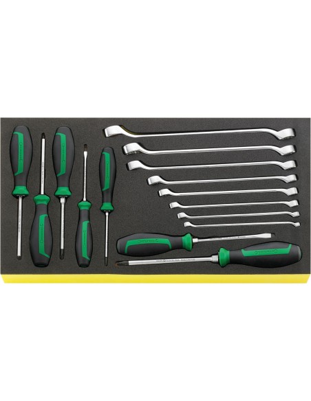 MALETIN CON BANDEJA TCS Y HERRAMIENTA 13221 WT/TS (NEGRO)