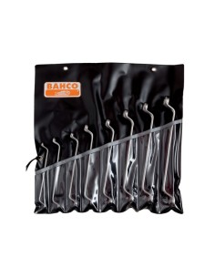 JUEGO LLAVES DOBLE ESTRELLA ACODADA 8P