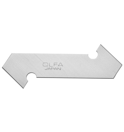 PACK DE 3 CUCHILLAS PARA PLASTICO 13X0,6 MM PLATEADAS