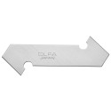 PACK DE 3 CUCHILLAS PARA PLASTICO 13X0,6 MM PLATEADAS
