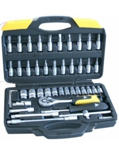 LLAVE VASO HEXAG. 1/4" 72 DIENT. C.V. NIVEL 46 PZ