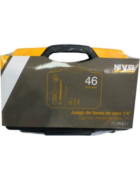 LLAVE VASO HEXAG. 1/4" 72 DIENT. C.V. NIVEL 46 PZ