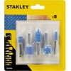 MUELA HTA.ELEC ABR EJE 3MM VARIADAS STANLEY 4 PZ