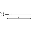 LLAVE DE CADENA REVERSIBLE 4" 300 MM-12"