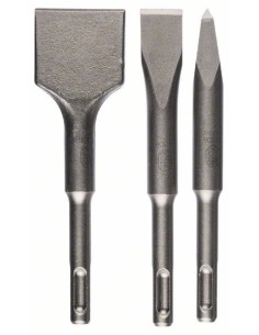 JUEGO 3 CINCELES SDS-PLUS 140MM STANDARD