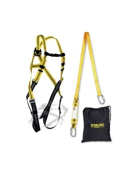 ARNES DORSAL CON CINTA + ABSORBEDOR Y 2 CONECTORES