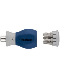 DESTORNILLADOR CORTO PORTAPUNTAS SMALLY 1/4 C/CARGADOR PUNTAS