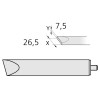 PUNTA 26,5X7,5MM 350D (325S) LARGA DURACION