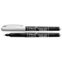 MARCADOR PERMANENTE BALA MEDIA BLANCO 1-2MM