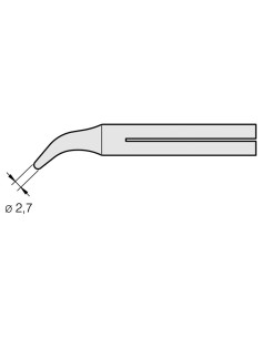 PUNTA 2.7MM C-20D (55N) LARGA DURACION