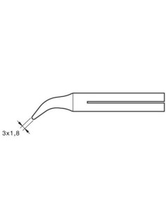 PUNTA 3.7MM CT-25-D (55N) LARGA DURACION