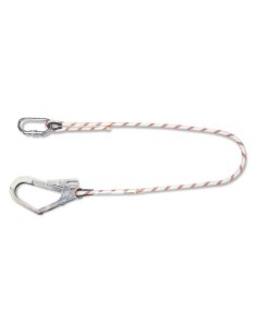 CUERDA SEG 1.5MT 12MM DIAMT CON MOSQUETONES STEELPRO